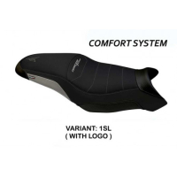 HOUSSE DE SELLE COMPATIBLE YAMAHA TRACER 700 (16-20) MODÈLE DARWIN 2 - Logo : AVEC LOGO, Couleur : BLEU, Type : CONFORT
