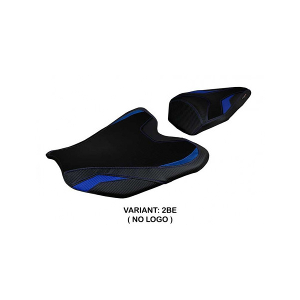 HOUSSE DE SELLE COMPATIBLE HONDA CBR 1000 RR-R FIREBLADE (20-22) MODÈLE ADRANO - Logo : SANS LOGO, Couleur : NOIR, Type : STANDARD