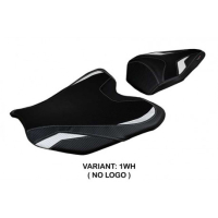 HOUSSE DE SELLE COMPATIBLE HONDA CBR 1000 RR-R FIREBLADE (20-22) MODÈLE ADRANO - Couleur : BLANC, Type : STANDARD, Logo : SANS LOGO