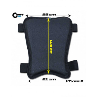 MOUSSE DE SELLE UNIVERSEL TAPPEZZERIA - Modèle : CLASSIC, TAILLE MOUSSE : haut de selle 25 cm