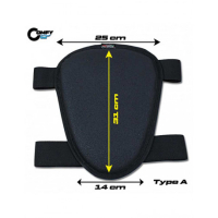 MOUSSE DE SELLE UNIVERSEL TAPPEZZERIA - Modèle : CLASSIC, TAILLE MOUSSE : haut de selle 18 cm