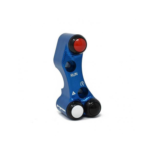 Commodo Jet Prime plug and play droit version route MC Brembo - Couleur : TITANE