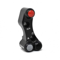 Commodo Jet Prime plug and play droit version route MC Brembo - Couleur : ROUGE