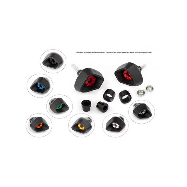 KIT DEFENDER EVOTECH NEW DESIGN SUZUKI GSR 750 - Couleur : NOIR