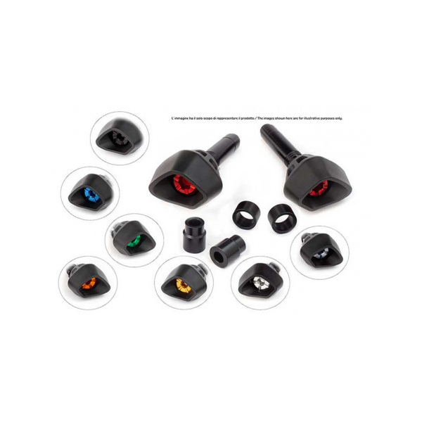 KIT DEFENDER EVOTECH NEW DESIGN APRILIA DORSODURO 750/1200 SHIVER 750 - Couleur : NOIR