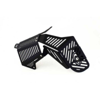 PROTECTION COLLECTEUR EVOTECH HONDA AFRICA TWIN - Couleur : Noir mat 