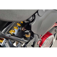 COUVERCLE BOCAL FREIN ARRIERE CNC RACING DUCATI DESERT X - Couleur : NOIR