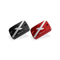 COUVERCLE BOCAL FREIN AVANT CNC RACING DUCATI DESERT X - Couleur : ROUGE 