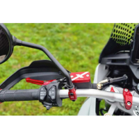 COUVERCLE BOCAL EMBRAYAGE CNC RACING DUCATI DESERT X - Couleur : NOIR