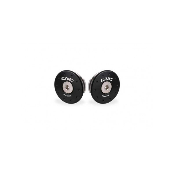 KIT DE 2 BOUCHONS DE CADRE CNC RACING DUCATI MULTISTRADA V4 - Couleur : ROUGE
