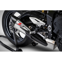 LIGNE COMPLETE ZARD TRIUMPH STREET TRIPLE 765 2023 - Options : sans option, Version : racing, Embout : embout carbone, Matière : inox