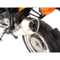 Echappements inox satine Zard - Version : racing, Options : noir, Matière : inox, Embout : embout carbone