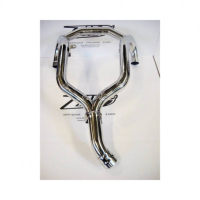 Collecteur inox Zard - Version : racing, Options : noir