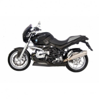 Echappements inox satine homologue Zard - Version : racing, Options : noir, Matière : inox, Embout : embout carbone