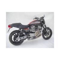 Ligne complète d'échappement inox carbone Zard - Version : racing, Options : noir, Embout : embout inox, Matière : carbone