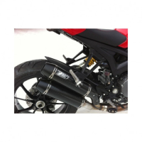 Double échappements carbone homologues superposes Zard - Version : racing, Options : sans option, Matière : titane, Embout : embout aluminium