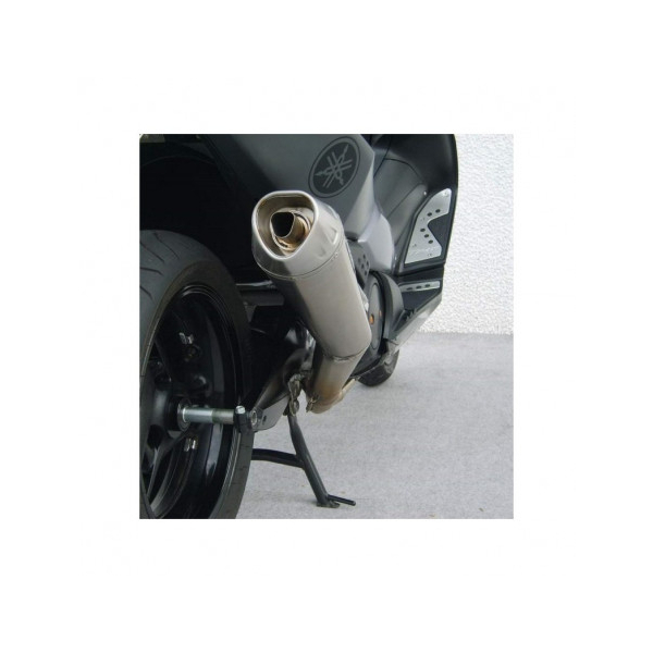 Ligne complète d'échappement  inox Zard - Version : racing, Options : noir, Matière : inox, Embout : embout inox
