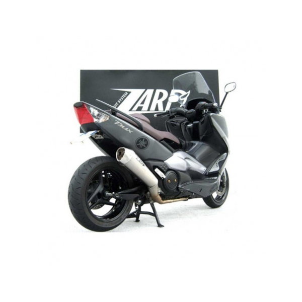 Ligne complète d'échappement inox Zard - Version : racing, Options : noir, Matière : inox, Embout : embout inox
