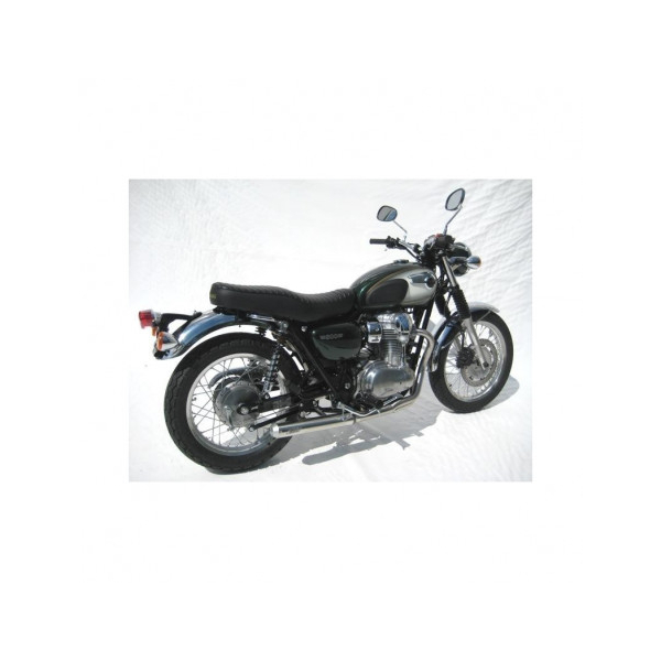 Ligne complète d'échappement basse cross 2 en 1 Zard - Version : racing, Options : sans option, Matière : inox, Embout : embout inox