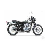 Ligne complète d'échappement basse conique 2 en 1 Zard - Version : racing, Options : poli, Matière : inox, Embout : embout inox