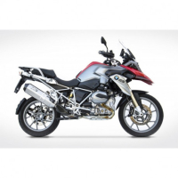 Echappements inox Zard - Version : racing, Options : sans option, Matière : inox, Embout : embout carbone