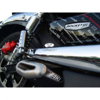 Echappements inox aluminium noir Zard - Options : noir, Embout : embout inox, Matière : aluminium, Version : homologué