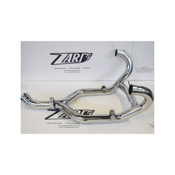 Collecteur titane avec compensateur Zard - Version : racing, Options : noir