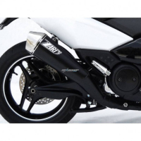 Ligne complète d'échappement inox Zard - Version : racing, Options : noir, Matière : inox, Embout : embout inox