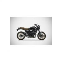 Ligne complète d'échappement titane 4 en 1 Kawasaki z900rs Zard - Version : racing, Options : sans option, Matière : titane, Embout : embout inox