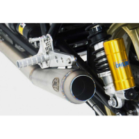 Ligne complète guzzi le mans Zard - Version : racing, Options : poli, Matière : inox, Embout : embout inox