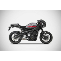 Ligne complète d'échappement inox mt09 xsr 900 mt09 tracer Zard - Options : sans option, Matière : titane, Embout : embout carbone, Version : homologué