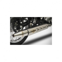 SILENCIEUX BAS ROYAL ENFIELD CLASSIC 2019/2020 - Options : sans option, Matière : inox, Embout : embout inox, Version : homologué