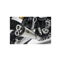 Ligne 2 en 1 basse inox Zard - Version : racing, Options : noir, Matière : inox, Embout : embout carbone