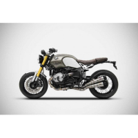 Ligne complète titane 2 en 2 BMW R Nine T Zard - Version : racing, Options : sans option, Matière : titane, Embout : embout aluminium
