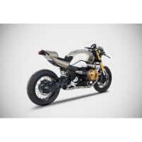 Ligne complète titane 2 en 2  BMW R Nine T Zard - Version : racing, Options : sans option, Matière : titane