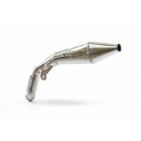 Echappements inox BMW R Nine T version r80 Zard - Options : sans option, Version : racing, Embout : embout inox, Matière : inox