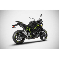 Echappement titane  Kawasaki z900 Zard - Options : sans option, Matière : titane, Embout : embout carbone, Version : homologué
