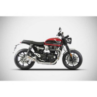 Ligne d'échappement 2 en 1 modele sp inox  Zard - Version : racing, Options : sans option, Matière : inox, Embout : embout carbone