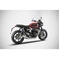 Ligne d'échappement 2 en 1 modele sp inox  Zard - Version : racing, Options : sans option, Matière : inox, Embout : embout carbone