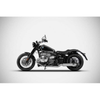 Kit complet BMW r18 inox Zard - Version : racing, Options : noir, Matière : inox, Embout : embout inox