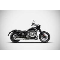 Kit complet BMW r18 inox Zard - Version : racing, Options : noir, Matière : inox, Embout : embout inox