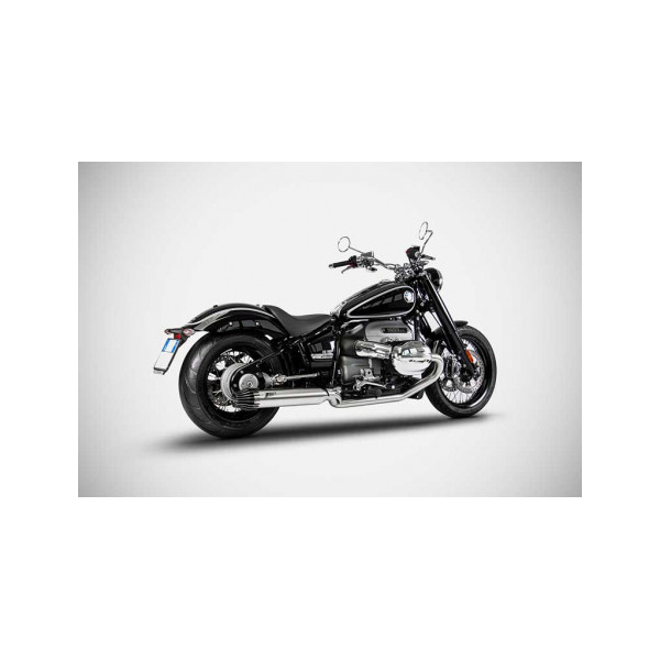 Kit complet BMW r18 titane Zard - Version : racing, Options : sans option, Matière : titane, Embout : embout inox
