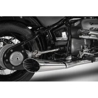 Paire d'échappements r18 Zard - Options : sans option, Matière : inox, Embout : embout inox, Version : homologué