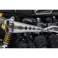Ligne complète inox special edition Zard - Version : racing, Options : noir, Matière : inox, Embout : embout inox