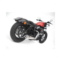 Ligne complète d'échappement inox Zard - Version : racing, Options : noir, Matière : inox, Embout : embout aluminium