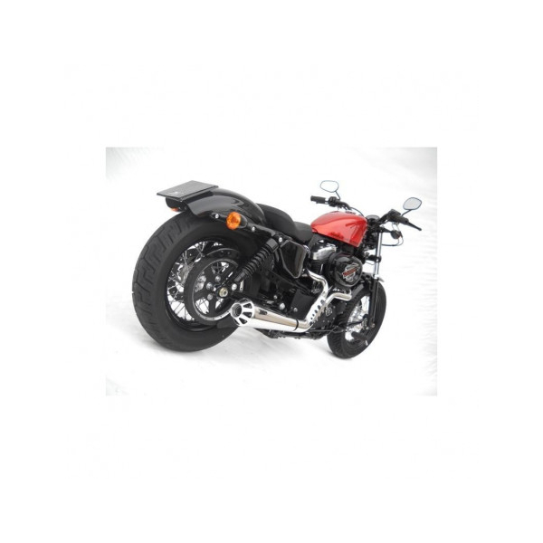 Ligne complète d'échappement inox Zard - Version : racing, Options : sans option, Matière : inox, Embout : embout aluminium