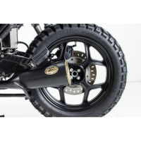 Echappements inox bmw k100 k1100 Zard - Version : racing, Options : noir, Matière : inox, Embout : embout inox