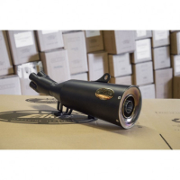 Echappements inox bmw k100 k1100 Zard - Version : racing, Options : sans option, Matière : inox, Embout : embout bronze