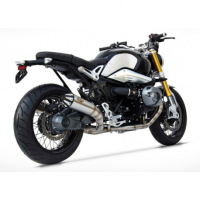 COLLECTEURS 2 EN 2 TITANE NINE T VERSION LIMITEE - Version : racing, Options : noir, Matière : titane, Embout : embout aluminium 