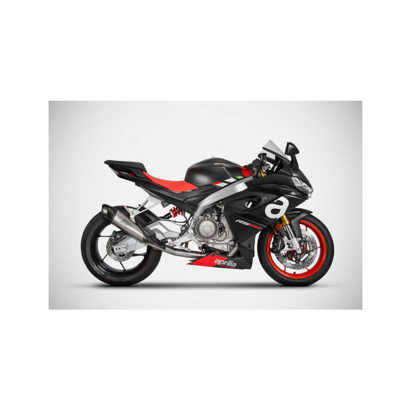 LIGNE COMPLETE ZARD APRILIA RS660 / TUONO 660 - Version : racing, Options : sans option, Matière : titane, Embout : embout carbone
